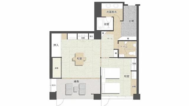[Senju] Japanese modern special room