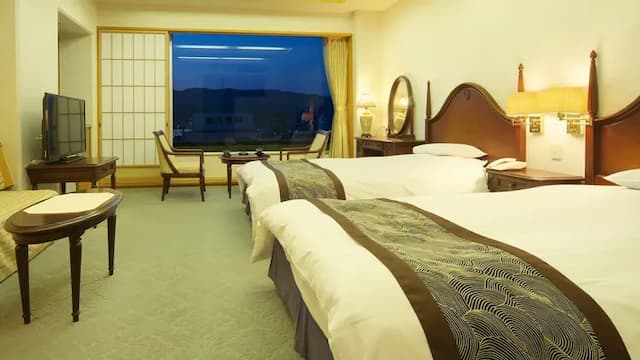 Western-style twin room