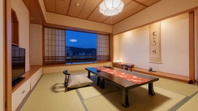 [Senju] Japanese-style room 8 tatami mats <40㎡> This is a Japanese-style room with no wide rim.