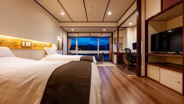 [Tensei Renewal W] A calm Japanese modern room with a Japanese atmosphere.