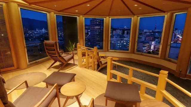 城西館｜上町一丁目站徒步1分/高知城開車5分-日式現代高級雙床工作型房【不挑房】-5