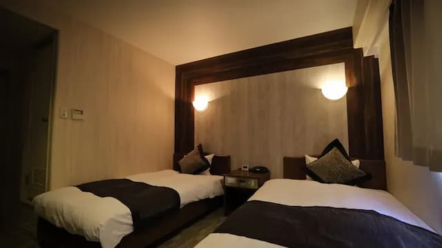 高知 Area One 飯店 | 高知站徒步7分鐘-雙床房【不挑房】-1