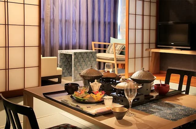 鬼怒川溫泉丸京旅館｜鬼怒川溫泉站徒步3分/大浴場/日光東照宮開車40分-〈水〉和室｜8張榻榻米【不挑房間】-5