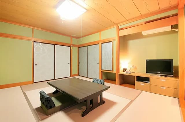 鬼怒川溫泉丸京旅館｜鬼怒川溫泉站徒步3分/大浴場/日光東照宮開車40分-〈木〉和室｜10張榻榻米【不挑房間】-5