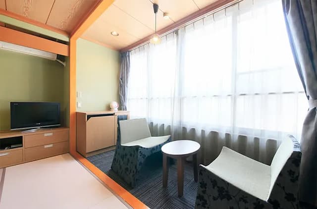 鬼怒川溫泉丸京旅館｜鬼怒川溫泉站徒步3分/大浴場/日光東照宮開車40分-〈木〉和室｜10張榻榻米【不挑房間】-4