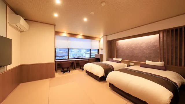 <Wed> Western-style room semi-double twin