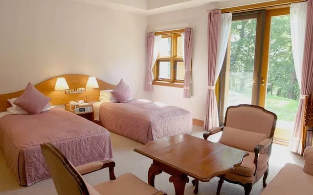 中禪寺溫泉 中禪寺金谷飯店｜日光山中禪寺開車9分/中禪寺湖景-湖景豪華雙床房【不挑房】-3