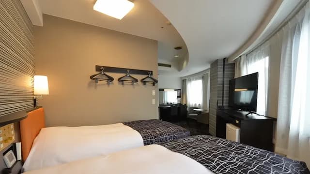 APA 飯店 琵琶湖瀨田車站前｜瀨田車站徒步1分/三井寺電車20分/琵琶湖疏水開車25分-雙床房【不挑房】-7