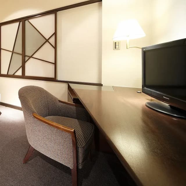 新近江飯店｜JR近江八幡車站徒步２分／日牟礼八幡宮搭車20分/水郷遊船開車15分-經濟單人房【不挑房】-2