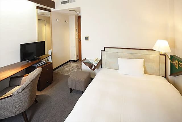 新近江飯店｜JR近江八幡車站徒步２分／日牟礼八幡宮搭車20分/水郷遊船開車15分-標準單人房【不挑房】-3