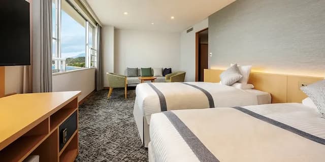 龜之井飯店 彥根｜JR彦根/米原車站接駁服務/松原水泳場徒步6分/多賀神社開車20分-無障礙房【不挑房】-2