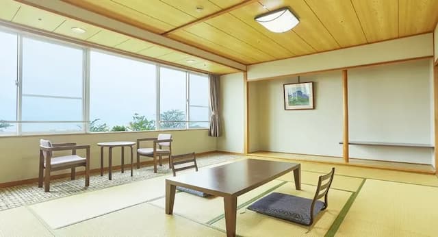 龜之井飯店 彥根｜JR彦根/米原車站接駁服務/松原水泳場徒步6分/多賀神社開車20分-和室｜12張榻榻米【不挑房】-1