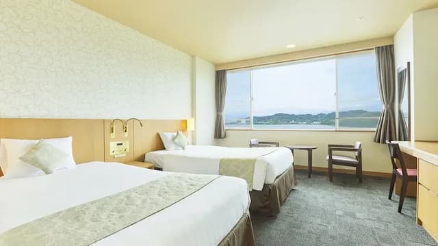 龜之井飯店 彥根｜JR彦根/米原車站接駁服務/松原水泳場徒步6分/多賀神社開車20分-標準雙床房【不挑房】-7