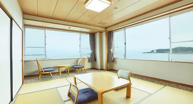 龜之井飯店 彥根｜JR彦根/米原車站接駁服務/松原水泳場徒步6分/多賀神社開車20分-景隅和室｜8張榻榻米【不挑房】-1