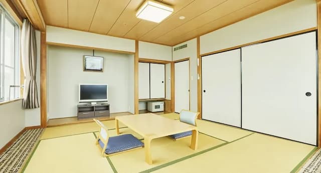 龜之井飯店 彥根｜JR彦根/米原車站接駁服務/松原水泳場徒步6分/多賀神社開車20分-景隅和室｜8張榻榻米【不挑房】-2