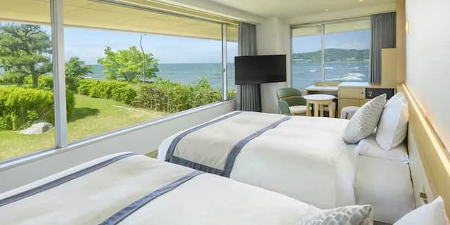 龜之井飯店 彥根｜JR彦根/米原車站接駁服務/松原水泳場徒步6分/多賀神社開車20分-景隅高級房【不挑房】-1