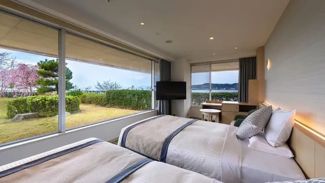 龜之井飯店 彥根｜JR彦根/米原車站接駁服務/松原水泳場徒步6分/多賀神社開車20分-景隅高級房【不挑房】-7