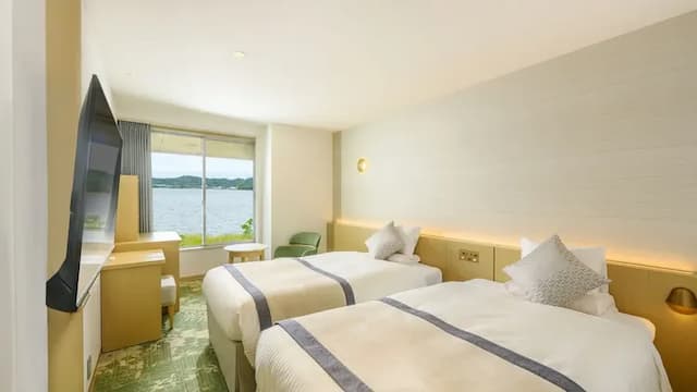 龜之井飯店 彥根｜JR彦根/米原車站接駁服務/松原水泳場徒步6分/多賀神社開車20分-高級三人房【不挑房】-7