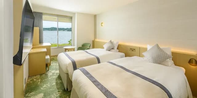 龜之井飯店 彥根｜JR彦根/米原車站接駁服務/松原水泳場徒步6分/多賀神社開車20分-高級三人房【不挑房】-1