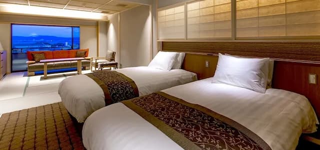 [Semi-suite with hot spring open-air bath] [No smoking]