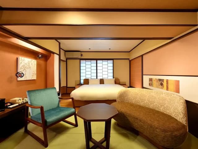 Japanese Modern [Japanese-style room double] Renewal in March 2009-No smoking