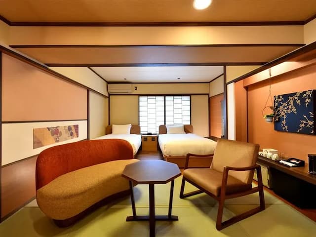 Japanese Modern [Japanese-style room twin] Renewal in March 2009-No smoking