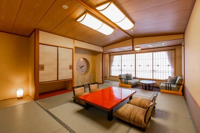 雄琴溫泉 湯元館溫泉飯店|雄琴溫泉站接駁服務/大浴場/雄琴溫泉觀光公園徒步2分-くつろぎ和室【不挑房】-2