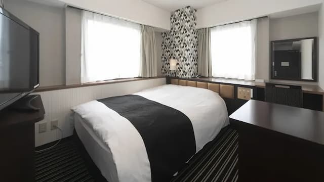 APA飯店 和歌山 | 和歌山市站步行15分鐘-雙人房【不挑房】-1