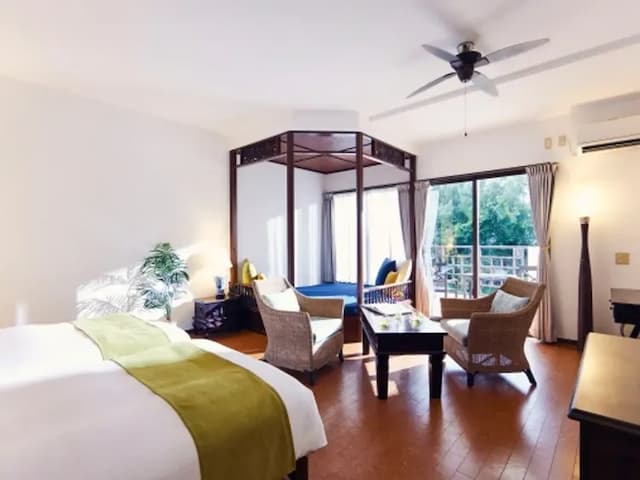 【星野集團】西表島飯店｜上原港口免費接駁車搭乘10分-豪華雙床房【不挑房】-1