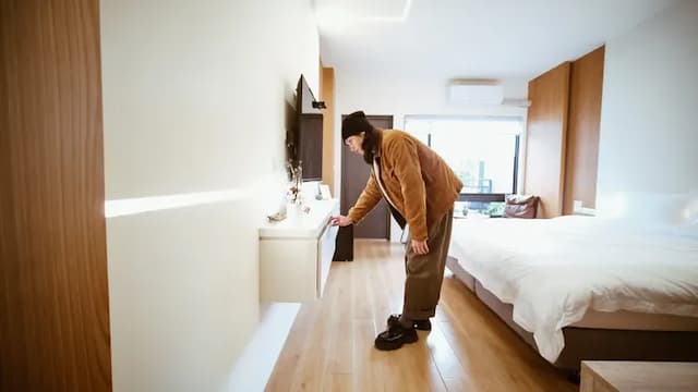 墨客好宿 - 金門縣民宿645號-M1-standard double bed-with balcony-14