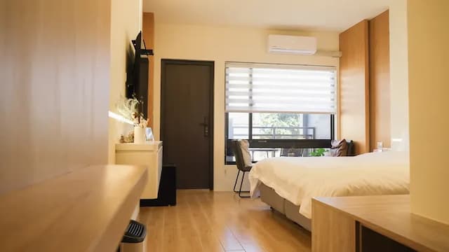 墨客好宿 - 金門縣民宿645號-M1-standard double bed-with balcony-1