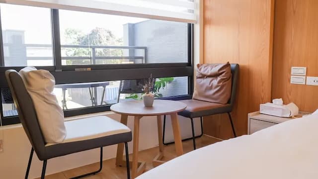 墨客好宿 - 金門縣民宿645號-M1-standard double bed-with balcony-6