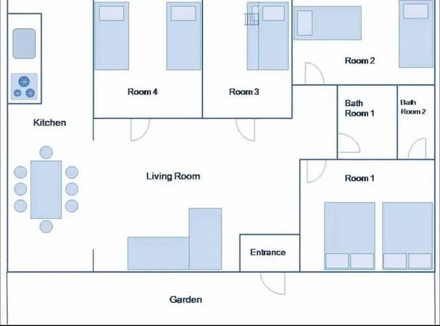 Momo House-Entire house｜8-10 people-14