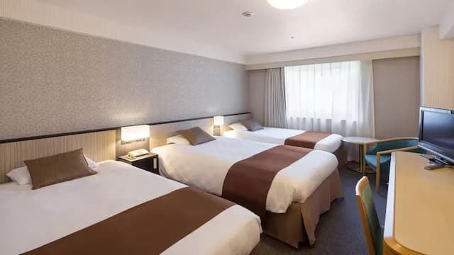 Moderate triple room