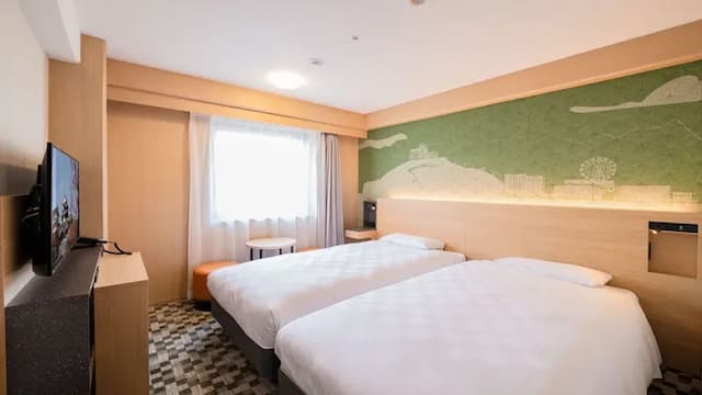 松山東急REI飯店 | 松山機場車程20分鐘-標準雙床房（新裝潢）【不挑房】-1