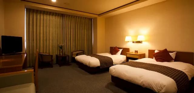 道後プリンスホテル-洋室ツイン-2
