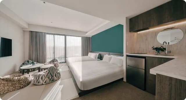 FAV LUX 飛驒高山｜高山站步行3分/方便至宮川朝市-行政雙床房【不挑房】-1