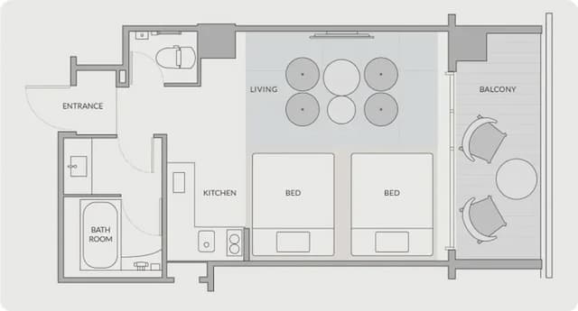 FAV LUX 飛驒高山｜高山站步行3分/方便至宮川朝市-行政雙床房【不挑房】-3