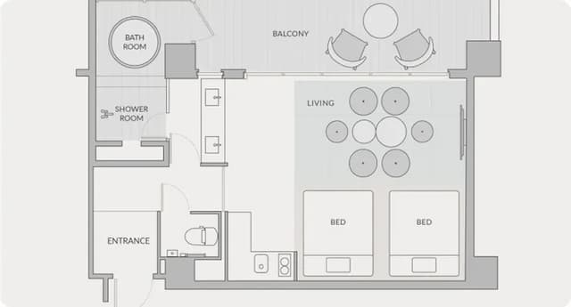 FAV LUX 飛驒高山｜高山站步行3分/方便至宮川朝市-現代和室: 景觀衛浴【不挑房】-4