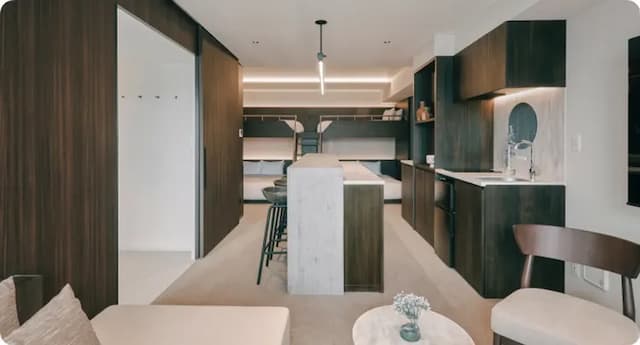 FAV LUX 飛驒高山｜高山站步行3分/方便至宮川朝市-上下舖床套房: 景觀衛浴【不挑房】-4