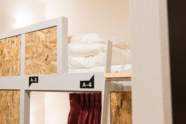 ホステル 京都 キズナ-ドミトリールーム4人男女共用　2段ベッド計2台-2