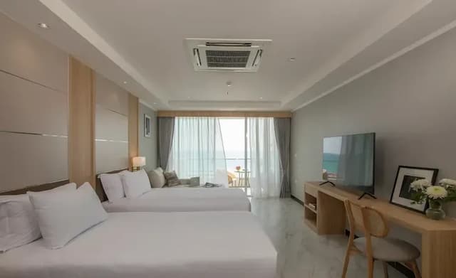伊斯汀度假村 羅勇府 (Eastin Resort Rayong)-海景豪華三人房 (含早餐) (Deluxe Triple Seaview (Room with breakfast))-1