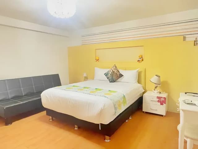 熊之蜜民宿-雙人房－附陽台-1