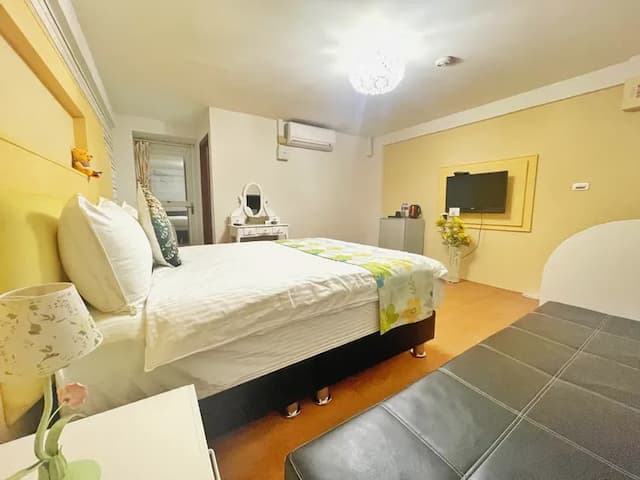 熊之蜜民宿-雙人房－附陽台-2