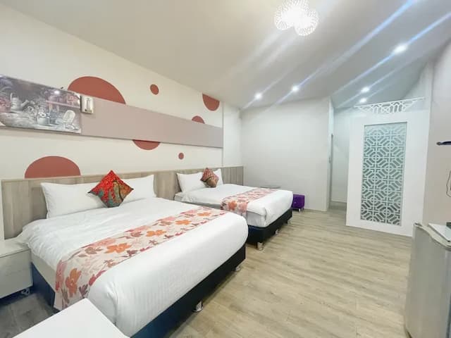 熊之蜜民宿-四人房－附陽台-5