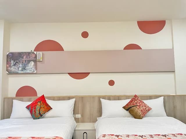 熊之蜜民宿-四人房－附陽台-4