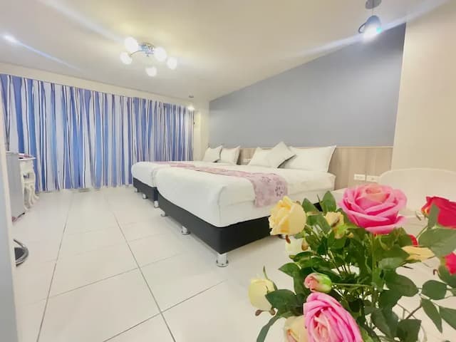 熊之蜜民宿-四人房－附陽台-9