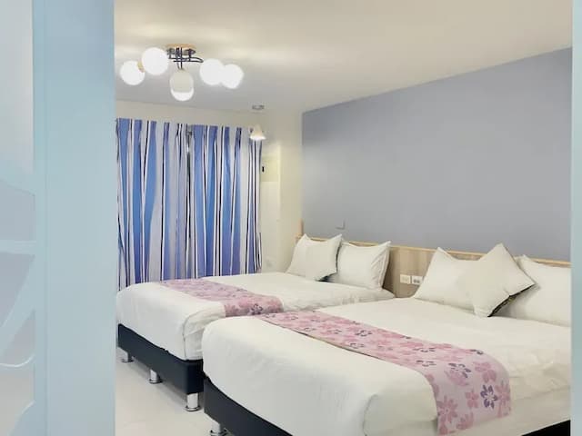 熊之蜜民宿-四人房－附陽台-6