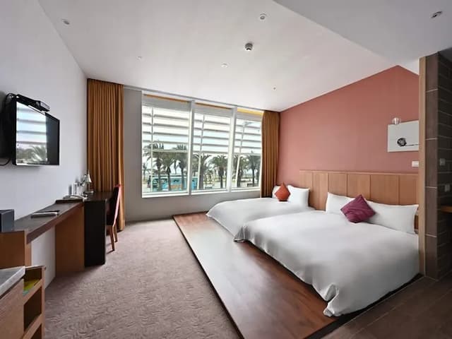 イン ヤン ホテル｜旗津海岸公園の向かい、旗津老街に隣接-Family Room View Room-2