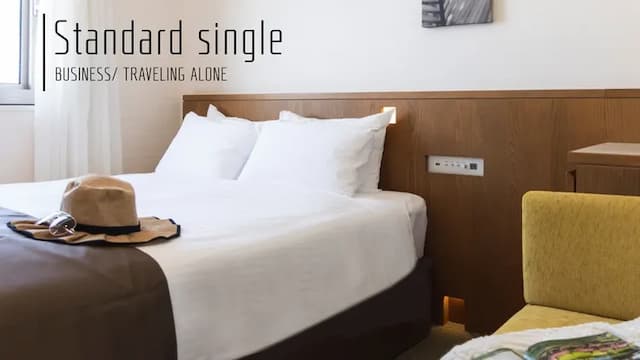 那霸格拉斯麗飯店｜縣廳前站步行5分/國際通就在眼前-[Standard Single] 18 square meters, separate bathroom and toilet/non-smoking[Standard Single] 18 square meters, separate bathroom and toilet / Non-smoking | Children not using beds are not allowed [no room selection]-2